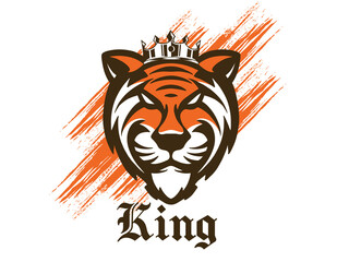 Tiger Mascot Graphic