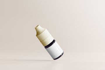 UV Ultra Violet Glass Cosmetic Bottle