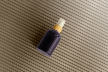 UV Ultra Violet Glass Cosmetic Bottle