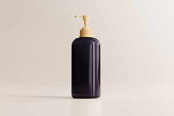 UV Ultra Violet Glass Cosmetic Bottle