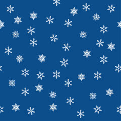 Merry christmas background, Xmas snow flake poster template, winter decoration vector illustration, greeting card