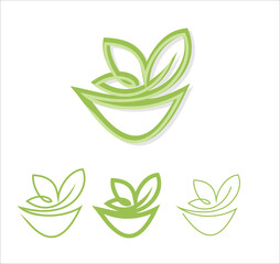 
logo, symbol, saucepan, plate, plate, fitness, proper nutrition, vegan, farmer, plant, leaves, greens, eco, bio, cup, leaves, health, nutritionist, diet, vegetarian,