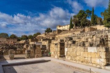 Palace of Medina Azahara near Cordoba in Andalusia, Spain