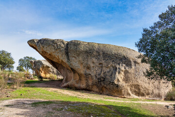 Los Barruecos Natural Monument, Malpartida de Caceres, Extremadura, Spain.