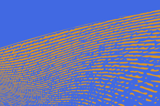 Futuristic abstract blue background. Vector linear texture of security app design. Safety fingerprint concept. Gradient grid for app screen, web banner. Hi-tech line pattern. Striped textured backdrop