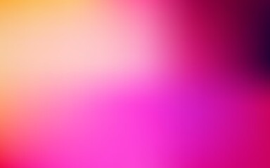 Light pink, yellow vector blur backdrop.