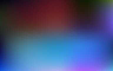 Dark pink, blue vector blur drawing.