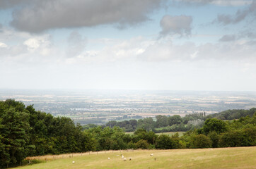 Buckinghamshire countryside in the uk