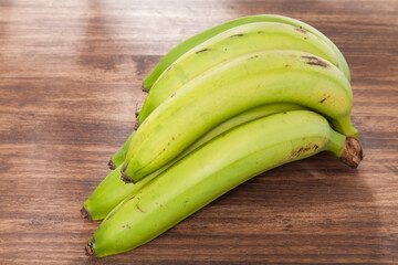 Organic Green Banana Delicious Tropical Fruit - Musa Paradisiaca