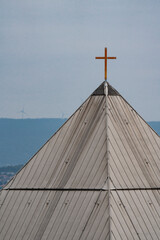 cross on a church