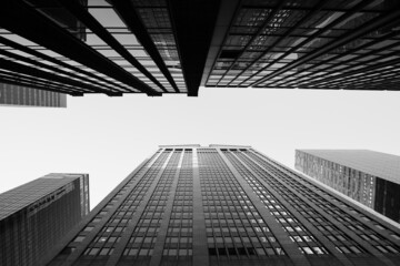 New York city buildings on Fifth Avenue