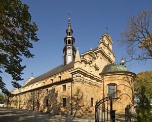 Cathedral Basilica of Assumption of Blessed Virgin Mary in Kielce. Poland
