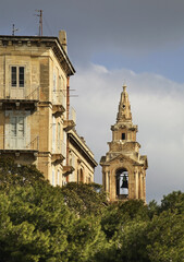 Naklejka premium Church of St. Publius in Floriana. Malta