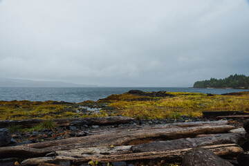 landscape with clouds