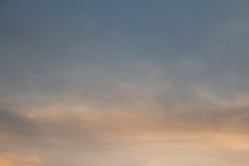 beautiful colorful sky and cloud in twilight time background
