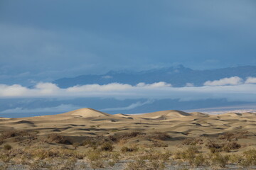 Dunas Mesquite Flat em Death Valley