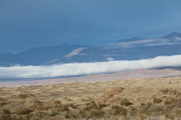 Dunas Mesquite Flat em Death Valley