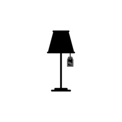 Lamp, discount icon in discount set