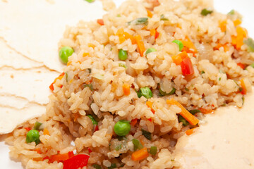 Fried Rice and Veggies