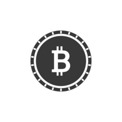 cryptocurrency icon in finance analysis set