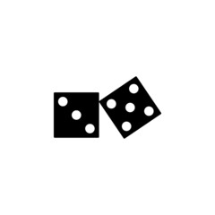 Playing games icon in gambling set