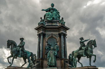 Obraz premium Architecture detail in Vienna, Austria