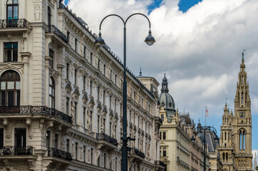 Obraz premium Classical architecture in Vienna, Austria