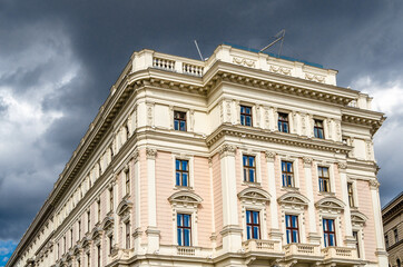 Classical architecture in Vienna, Austria