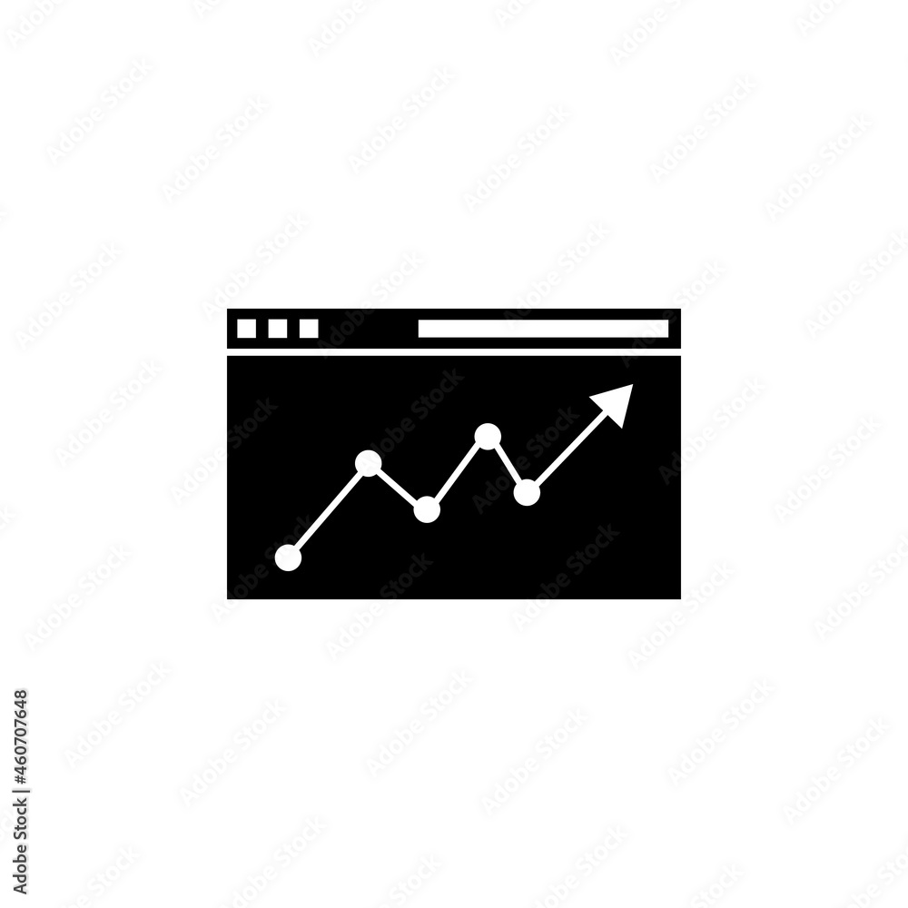 Poster browser, graph icon in it set