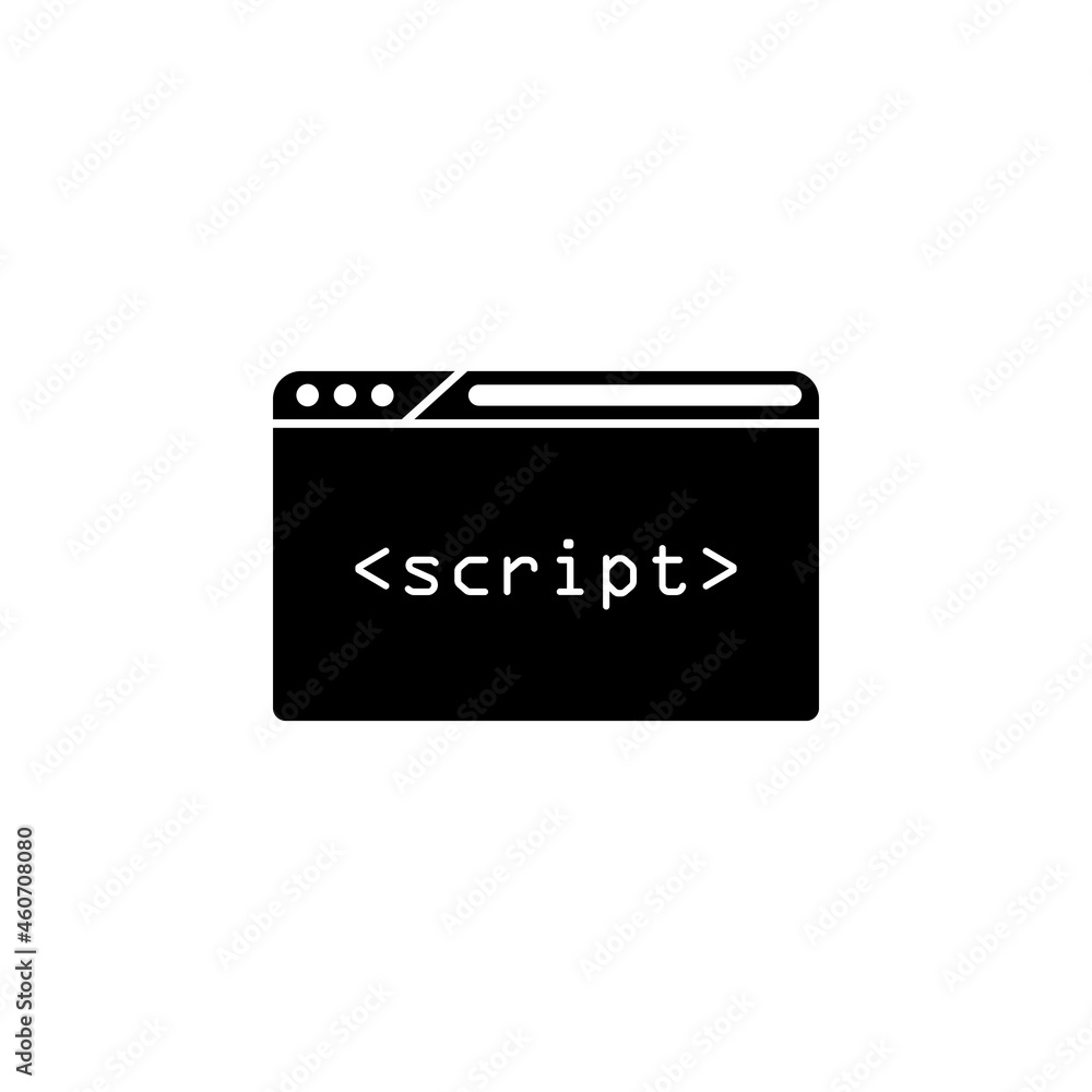 Poster browser, script icon in it set