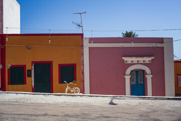 View of a typical street of Linosa