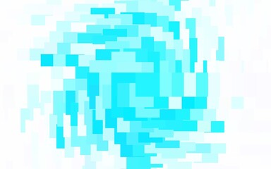 Light Pink, Blue vector template with rhombus.