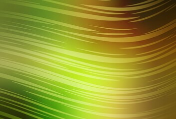 Light Green, Red vector blurred shine abstract texture.