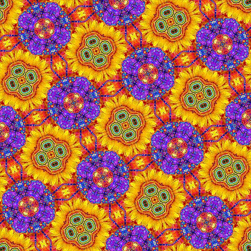 Sunflower Power Pattern