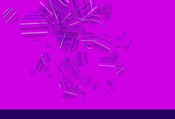 Light Purple vector layout with circle shapes.