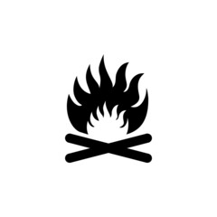 Bonfire icon in Safety set