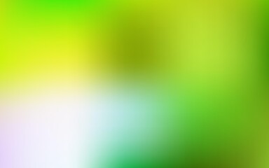 Light green, yellow vector blurred backdrop.