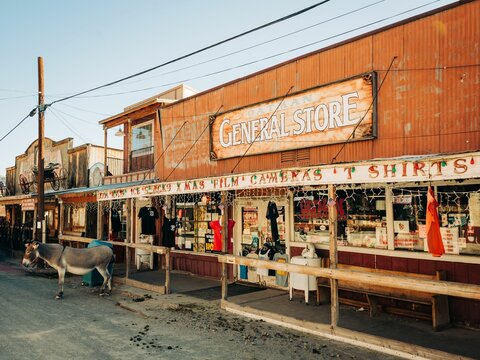 General Store in Route 66 in Oatman, Arizona
