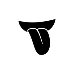 mouth, tongue icon in emoji set