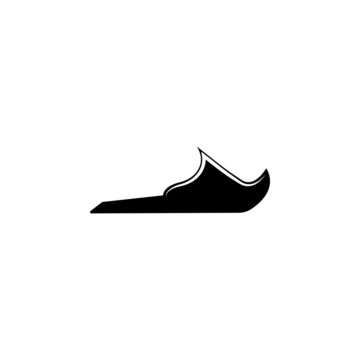 turkish slippers icon in Turkish set
