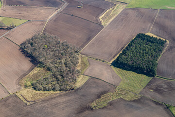 aerial view of landscape