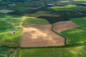 view of landscape with field