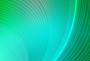 Light Green vector layout with flat lines.