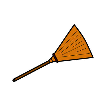 betel broom, magic broom for helloween day