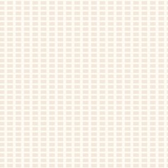 Minimal ecru jute plain vertical stripe texture pattern. Two tone washed out beach decor background. Modern rustic brown sand color design. Seamless striped distress shabby chic pattern. 