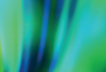 Light Green vector blurred bright template.