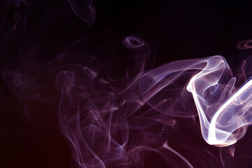 Incense smoke contain gas products and many organic compounds