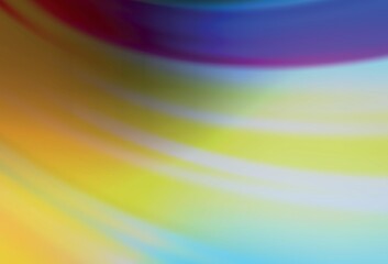 Obraz premium Light Blue, Yellow vector glossy abstract background.