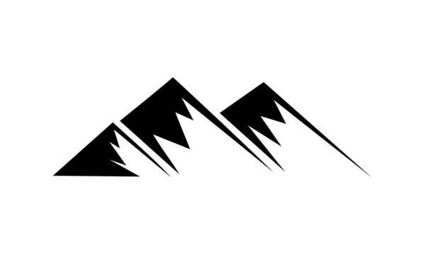 simple mountain vector adventure