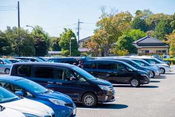 公園の駐車所